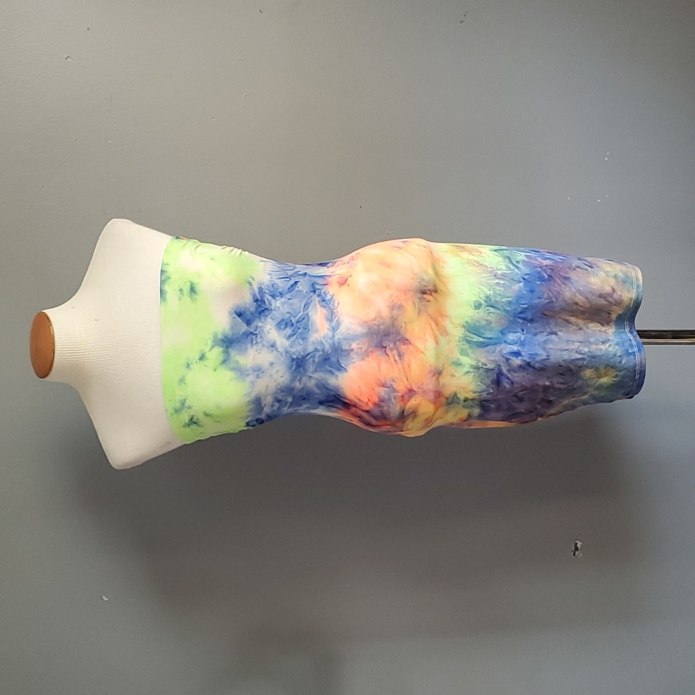 Absolutely it, tie-dye, strapless, dress, size small